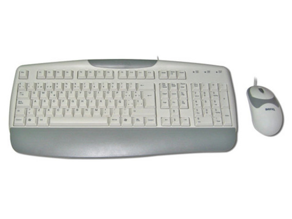 Teclado y Mouse Benq P010, Español, PS/2