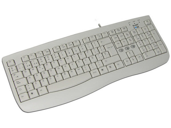 Teclado BlueCode en Español, PS/2.