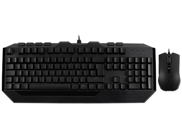 Teclado Gamer y Mouse Cooler Master Devastator II Gaming Combo, USB, LEDs Azul.