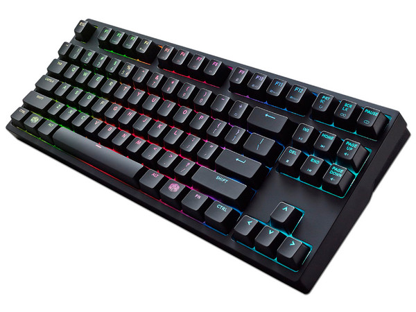 Teclado Cooler Master Gaming Master Key Pro S, USB, Cherry MX Red, (Versión en inglés).