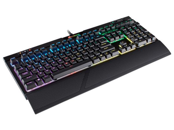 Teclado Gamer Mecánico Corsair Gaming Strafe MK.2 RGB, USB, Cherry MX Silent, (Versión en Español).