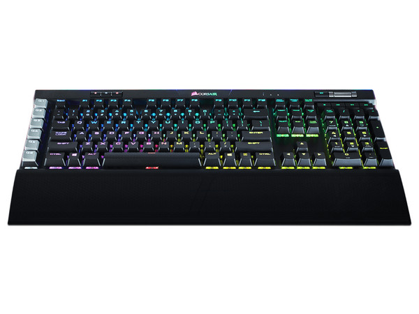 Teclado Gamer Mecánico Corsair K95 RGB Plantinum, USB, Cherry MX Speed, (Versión en Español).