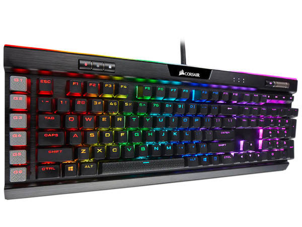 Teclado Mecánico Corsair K95 RGB Platinum XT, USB, Switch Cherry MX Speed.