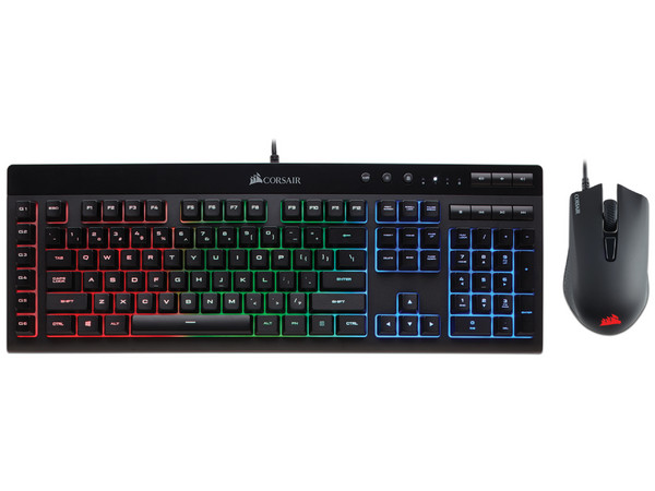 Kit Corsair Essential Gaming con Audífonos, Teclado, Mouse y Mouse Pad.