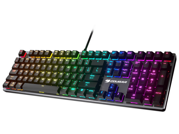 Teclado Gamer COUGAR VANTAR MX , RGB, USB.