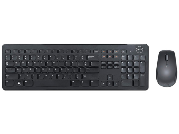 Kit teclado y Mouse inalámbrico Dell KM636, USB.
