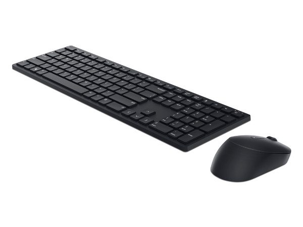 Kit de Teclado y Mouse Inalámbricos DELL KM5221W, USB. Color Negro.