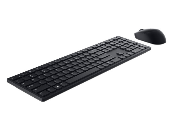 Kit de Teclado y Mouse Inalámbricos DELL KM5221W, USB. Color Negro.