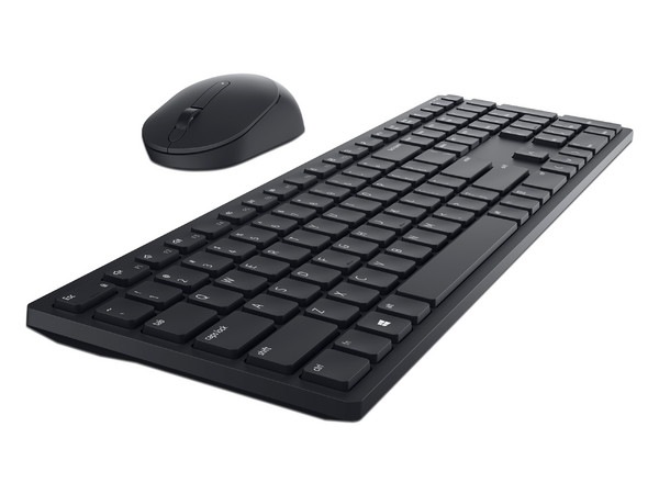 Kit de Teclado y Mouse Inalámbricos DELL KM5221W, USB. Color Negro.