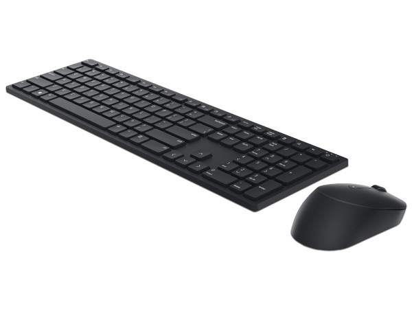 Kit de Teclado y Mouse Inalámbrico DELL KM5221W, Receptor USB. Color Negro.