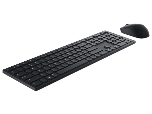 Kit de Teclado y Mouse Inalámbrico DELL KM5221W, Receptor USB. Color Negro.