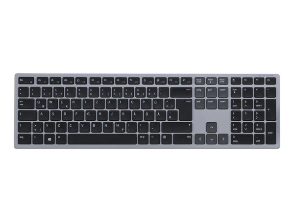 Kit de Teclado y Mouse Dell Premier, USB, Bluetooth. Color Gris. (Versión de Inglés).