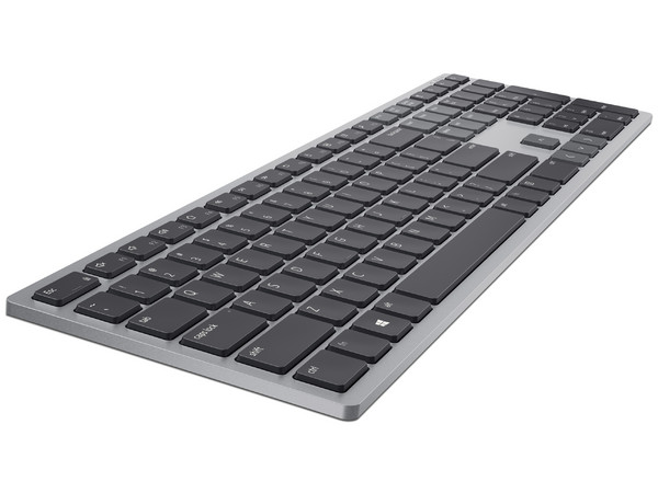 Kit de Teclado y Mouse Inalámbricos DELL KM7321W, Bluetooth, Receptor USB (Versión en español de Latinoamérica). Color Gris.