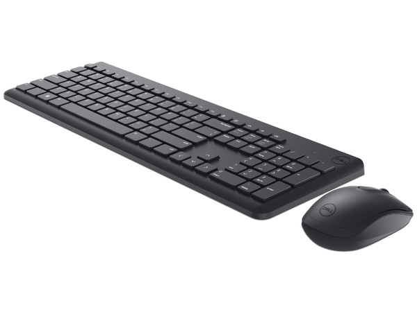 Kit de Teclado y Mouse Inalámbricos DELL KM3322W, USB. Color Negro.