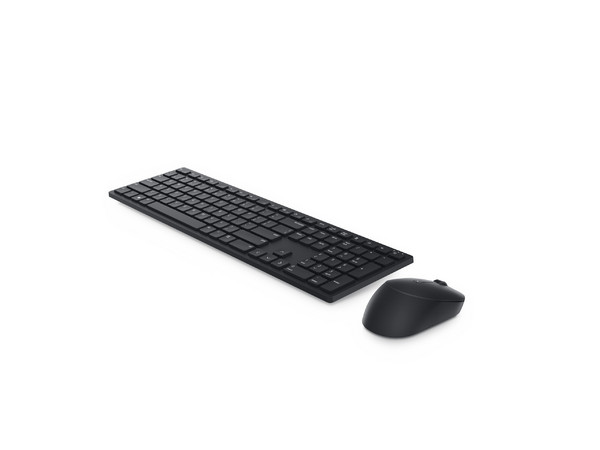 Kit de Teclado y Mouse, Dell KM5221W, Inalámbrico, RF Inalámbrico, Español, Color Negro.
