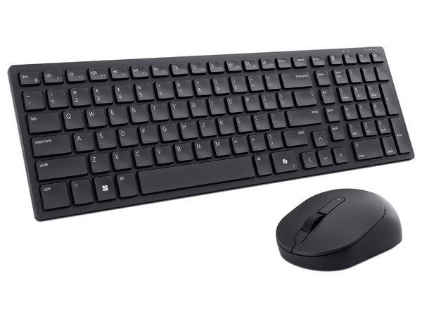 Kit de Teclado y Mouse Inalámbrico DELL PRO KM555, Receptor USB. Color Negro.
