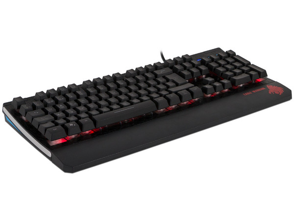 Teclado y Mouse Eagle Warrior Wild Beast Gaming Combo G75 - G15,  con retroiluminación LED en 3 colores, USB.