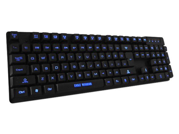Teclado Multimedia Gamer Eagle Warrior G78, USB.
