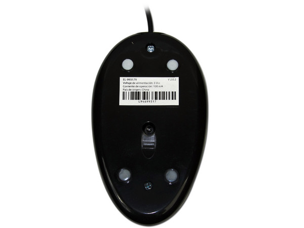 Teclado Multimedia y Mouse óptico Easy Line, PS/2.