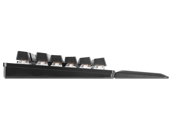 Teclado Mecánico Gamer EVGA Z15, Iluminación RGB, USB (versión en inglés). Color Negro.
