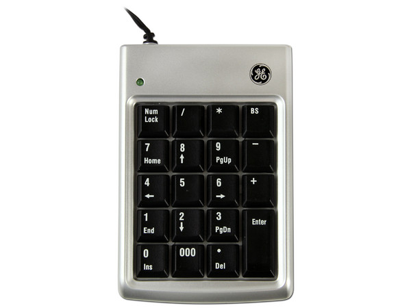 Teclado Numérico General Electric, retractil,  USB.