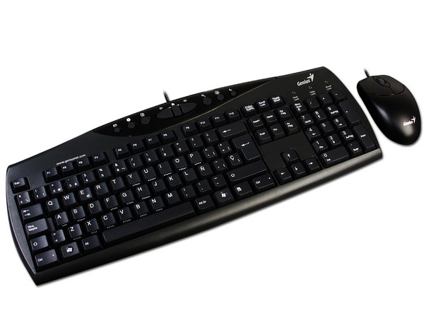 Teclado, Mouse y Bocinas Genius KMS 110, PS/2 