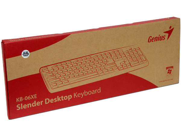 Teclado Genius Slender KB-06XE USB
