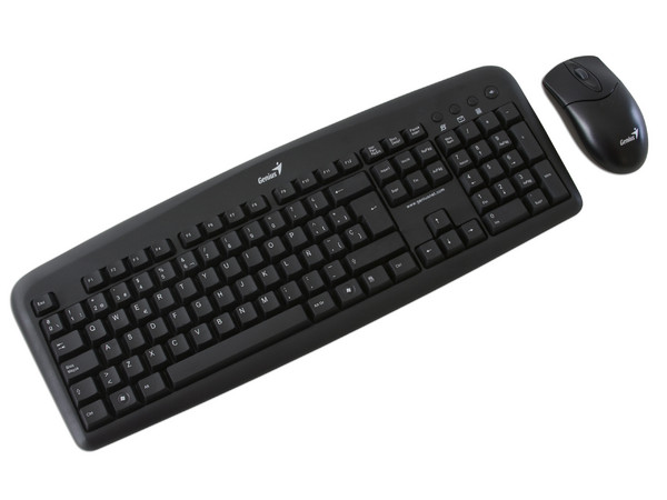 Teclado y Mouse inalámbricos Genius TwinTouch 600, USB