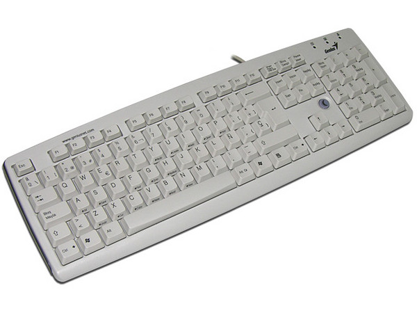Teclado Genius KB-06XE, Color Blanco
