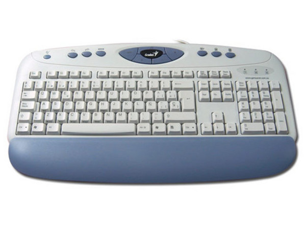 Teclado Genius KB-12e Multimedia en Español, USB
