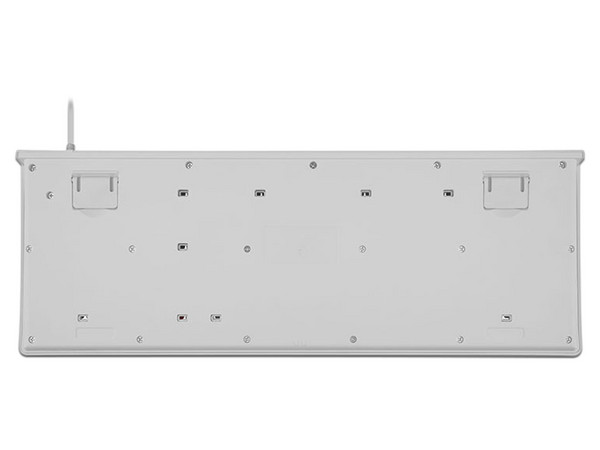 Teclado Getttech GGK-ESMWR-02-WH, USB, Color Blanco.
