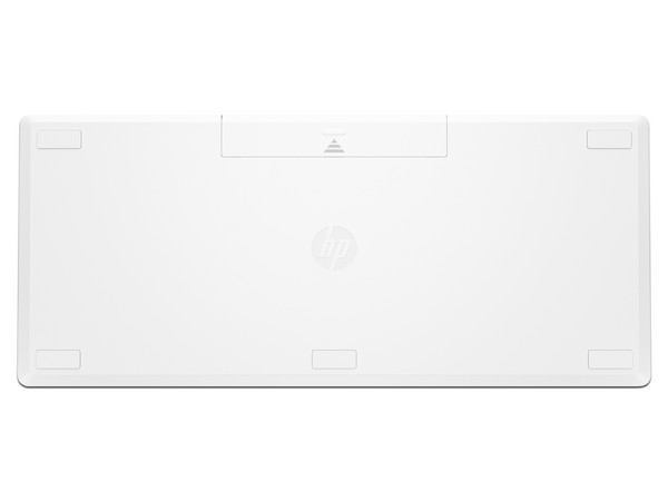 Teclado Inalámbrico HP 350, Bluetooth, Color Blanco (Versión en Inglés).
