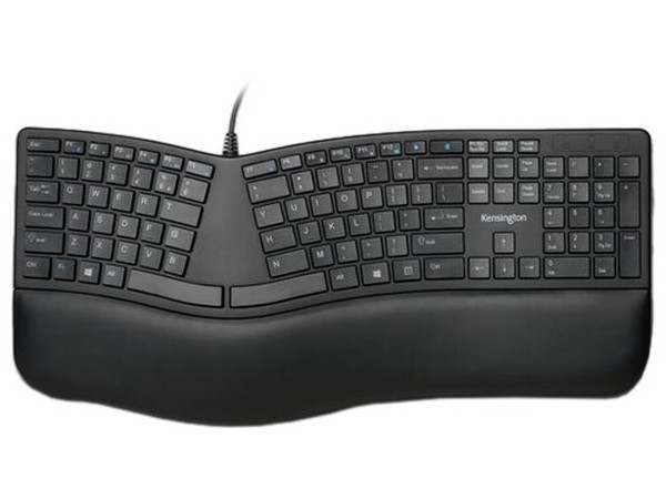 Teclado Kensington K75400ES, USB, QWERTY, Español, Color Negro.