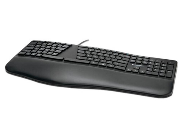 Teclado Kensington K75400ES, USB, QWERTY, Español, Color Negro.