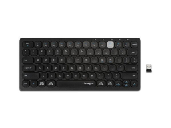 Teclado Inalámbrico Kensington K75502ES, Bluetooth. Color Negro.