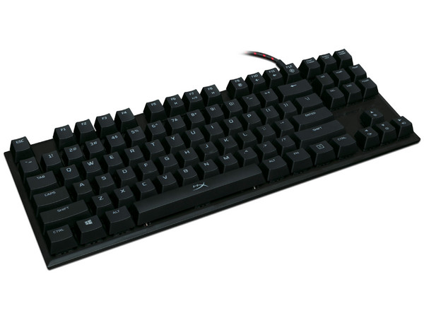 Teclado Gamer Kingston HyperX Alloy FPS Pro, USB, Cherry MX Red (Versión en Inglés).