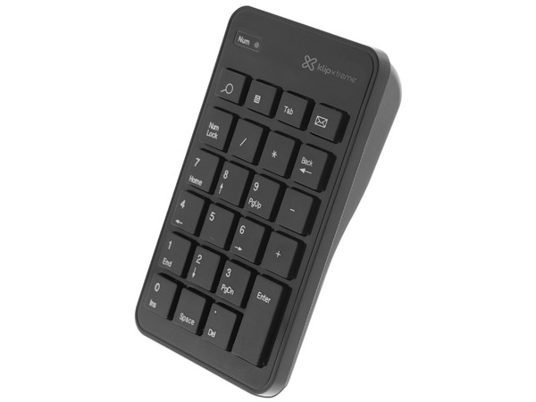 Teclado Numérico Inalambrico Klip Xtreme KNP-110, USB. Color Negro.