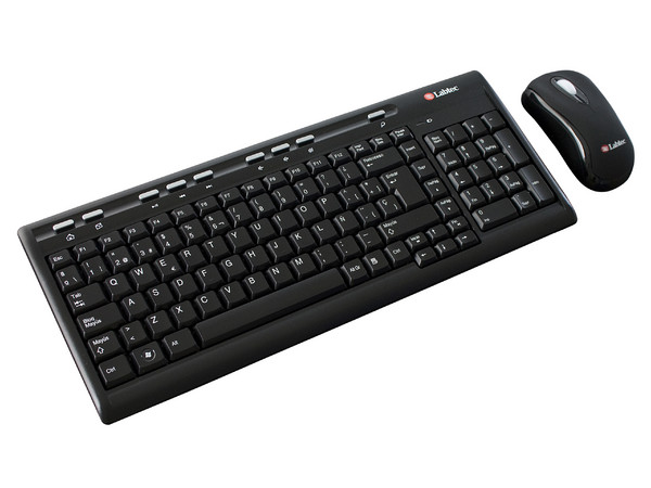 Teclado y Mouse Inalámbricos Labtec Media Wireless Desktop 800, USB