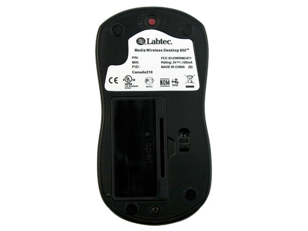 Teclado y Mouse Inalámbricos Labtec Media Wireless Desktop 800, USB