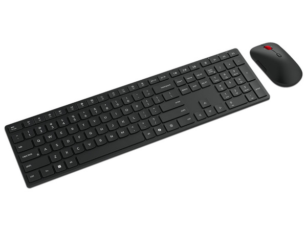 Kit de Teclado y Mouse Inalámbrico Lenovo Pro Combo 6000-LA, Óptico de hasta 4000dpi, Versión en Español. Color Negro.