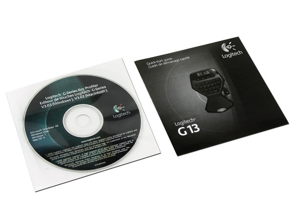 Teclado Logitech G13 Advanced Gameboard con una pantalla LCD GamePanel y 25 Teclas Programables, USB