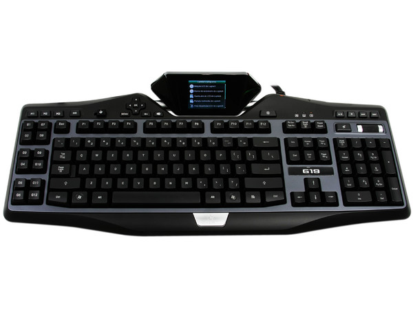 Teclado Logitech Gaming Keyboard G19 con pantalla LCD de 2.5