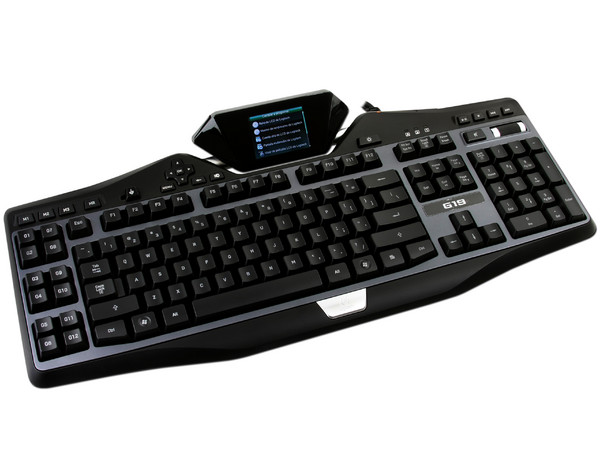 Teclado Logitech Gaming Keyboard G19 con pantalla LCD de 2.5