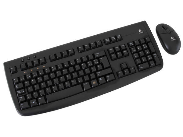Teclado y Mouse inalámbricos Logitech Cordless Desktop Deluxe 660, USB