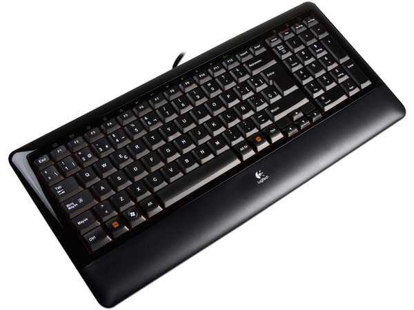 Teclado Logitech Compact Keyboard K300, Color Negro, USB