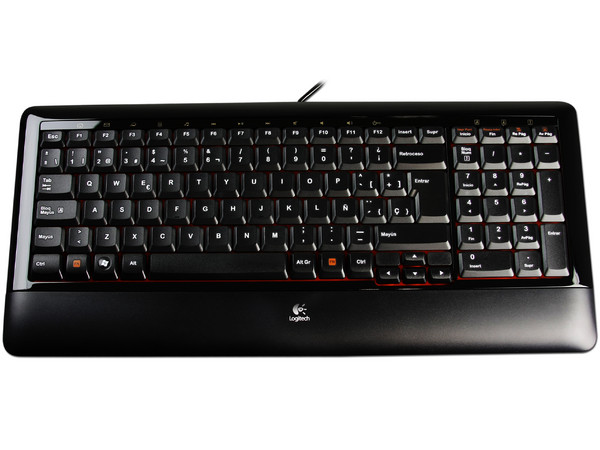 Teclado Logitech Compact Keyboard K300, Color Negro, USB
