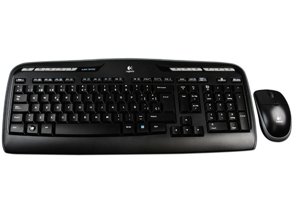 Teclado y Mouse inalámbricos Logitech Wireless Desktop MK300