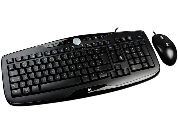 Teclado y Mouse Logitech Media Desktop 1000, PS/2