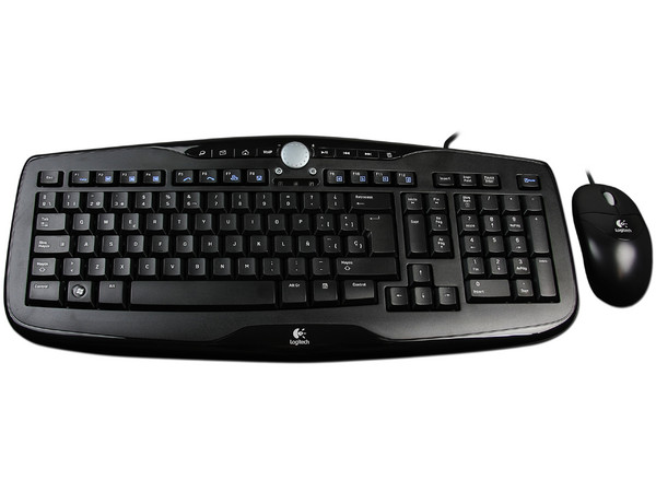 Teclado y Mouse Logitech Media Desktop 1000, PS/2