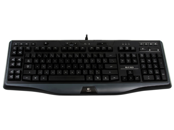 Teclado Logitech Gaming Keyboard G110 Teclas retroiluminadas, 12 teclas G programables, USB. (versión en inglés)